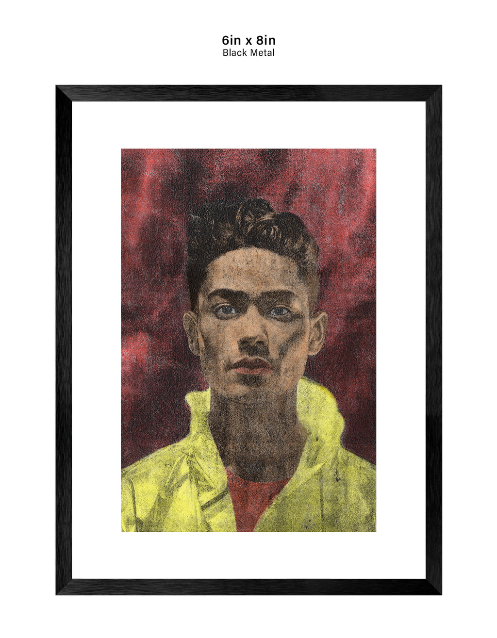 Framed Fine Art Prints - Umberto, Portrait (2023)