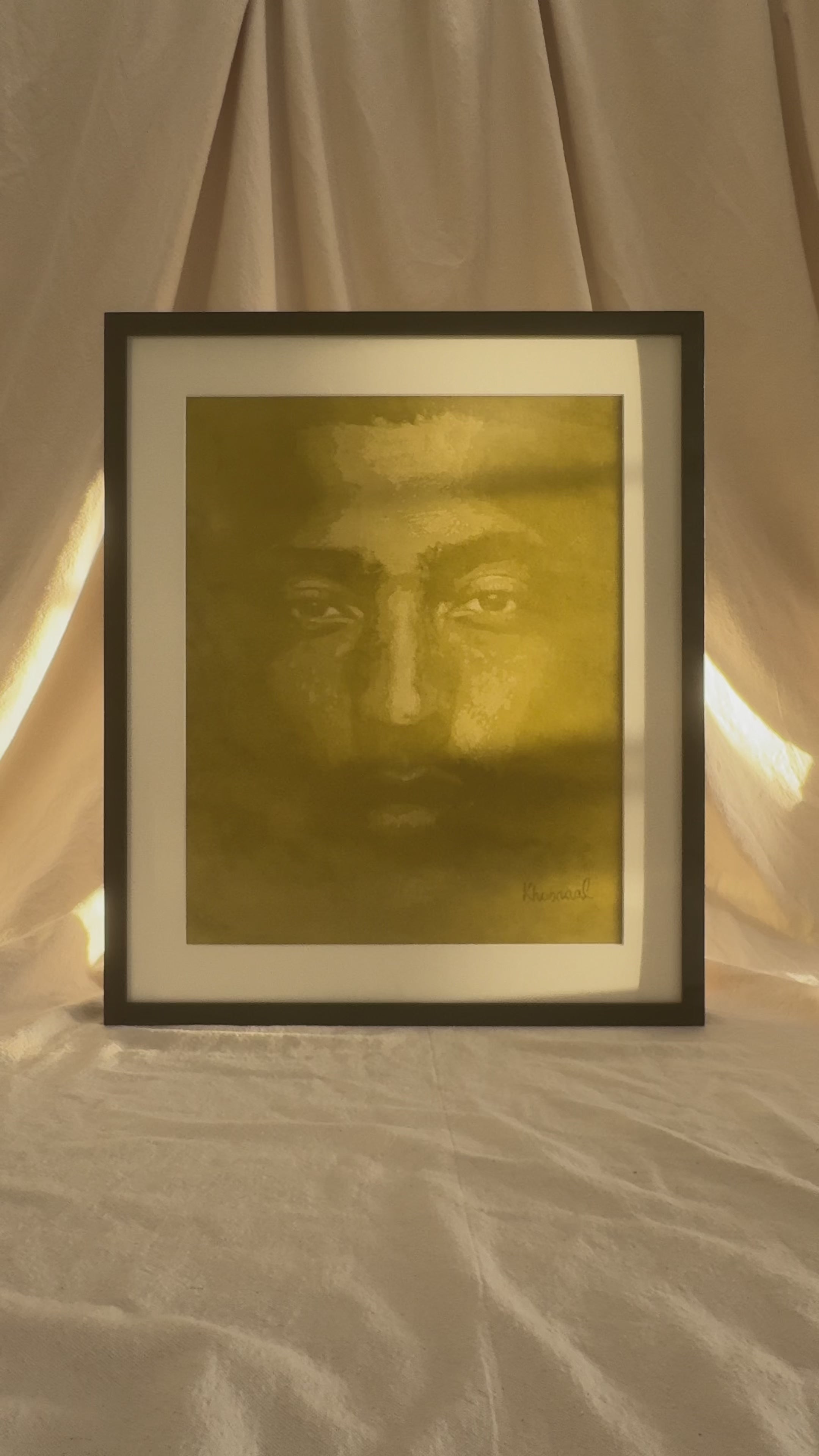 video timelapse showcasing how light changes the artwork throughout the day.